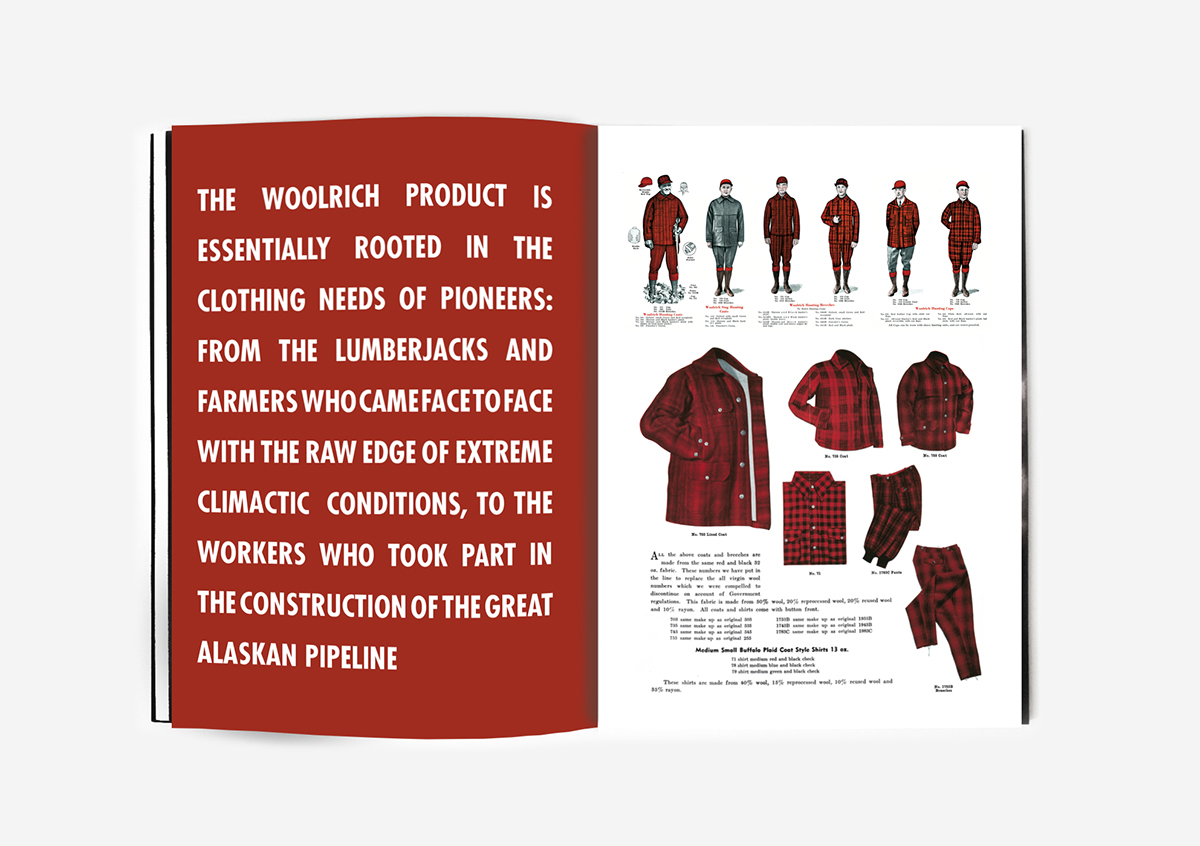 woolrich brand book