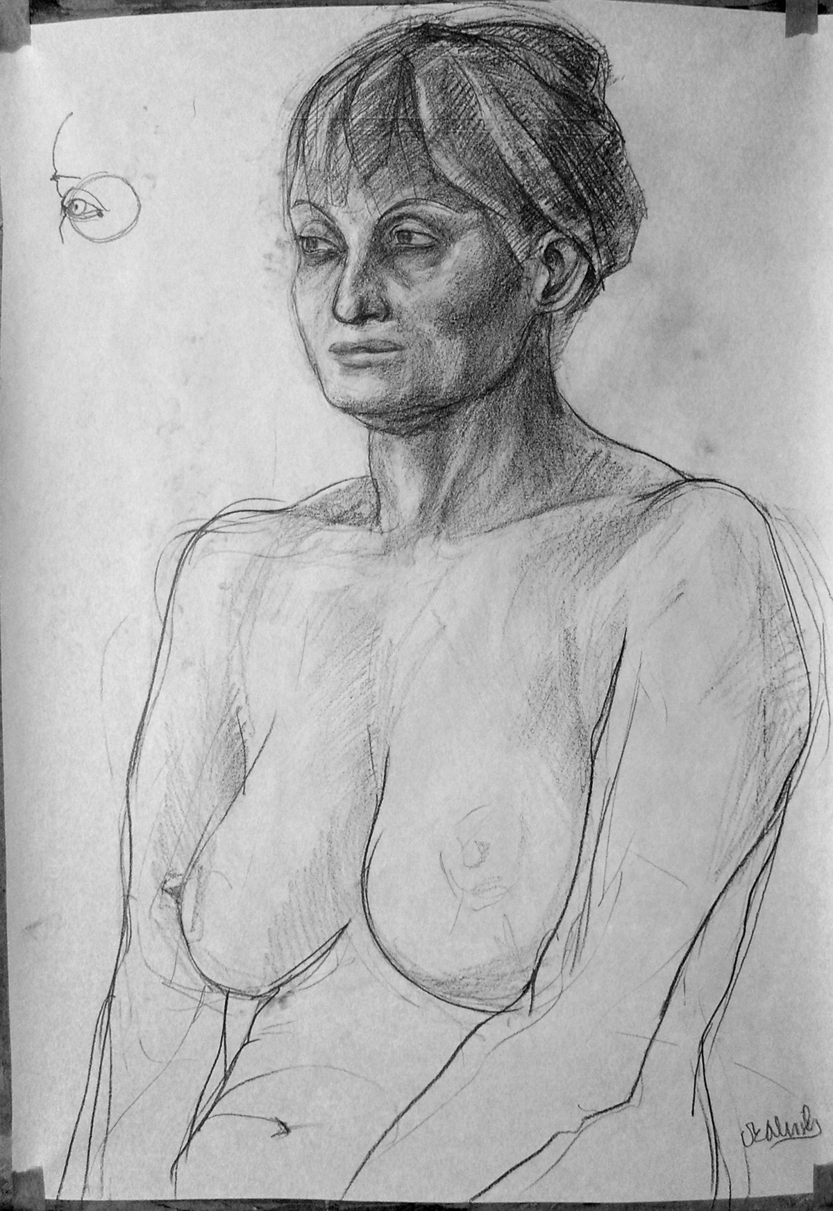 draw drawings stringhead figure study nude studies
