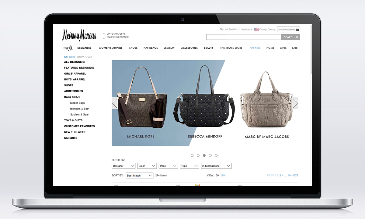 Lookbook design Layout Web Retail