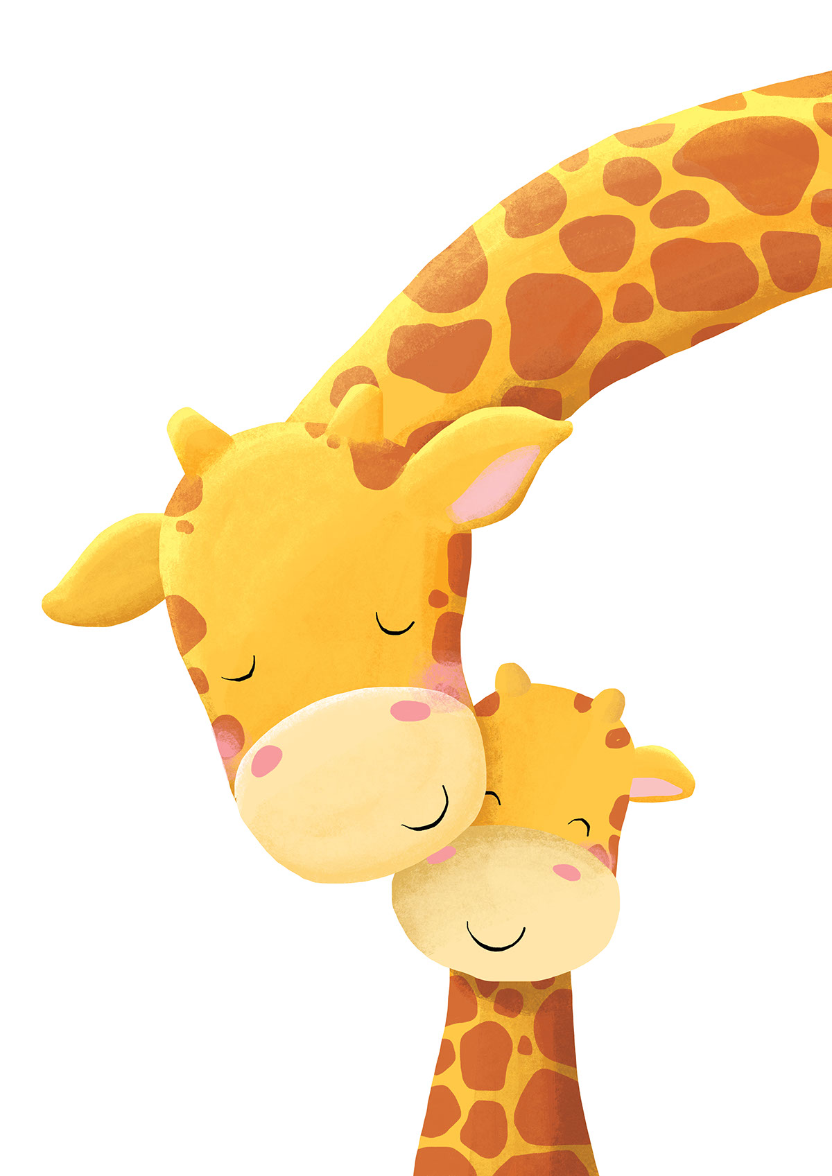 giraffe cute Fun Love characters