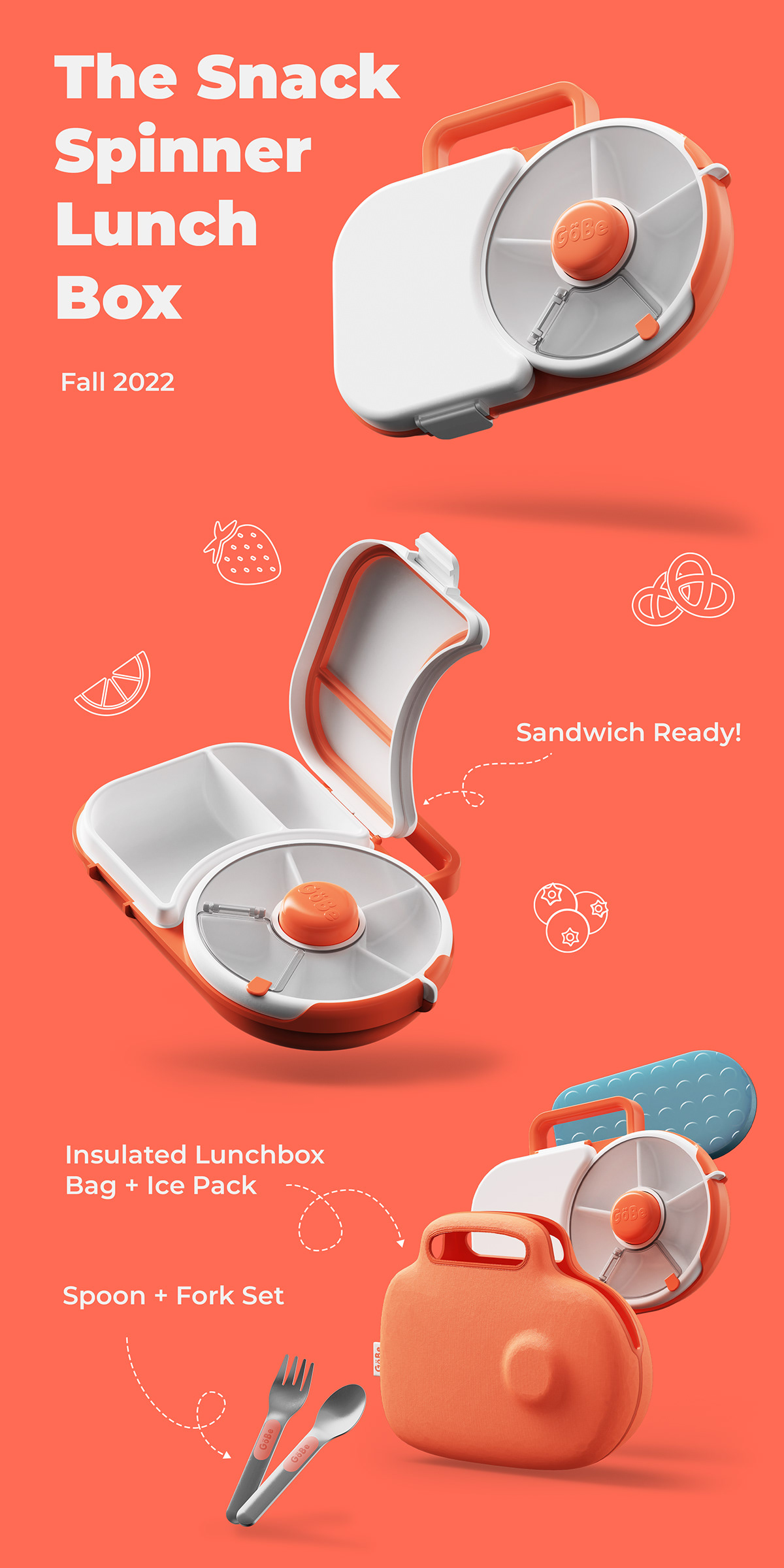 3D design Food  Indsutrial Design kids product Render visualization