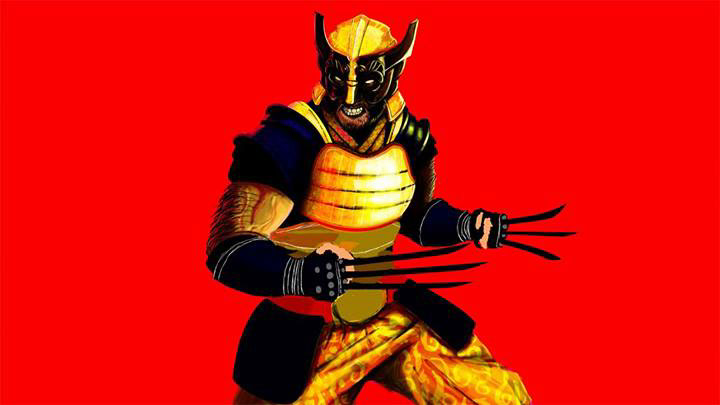 wolverine logan samurai Hero ronin