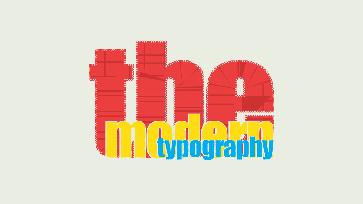 typography   modern pop ILLUSTRATION  graphic design  jaykisore art