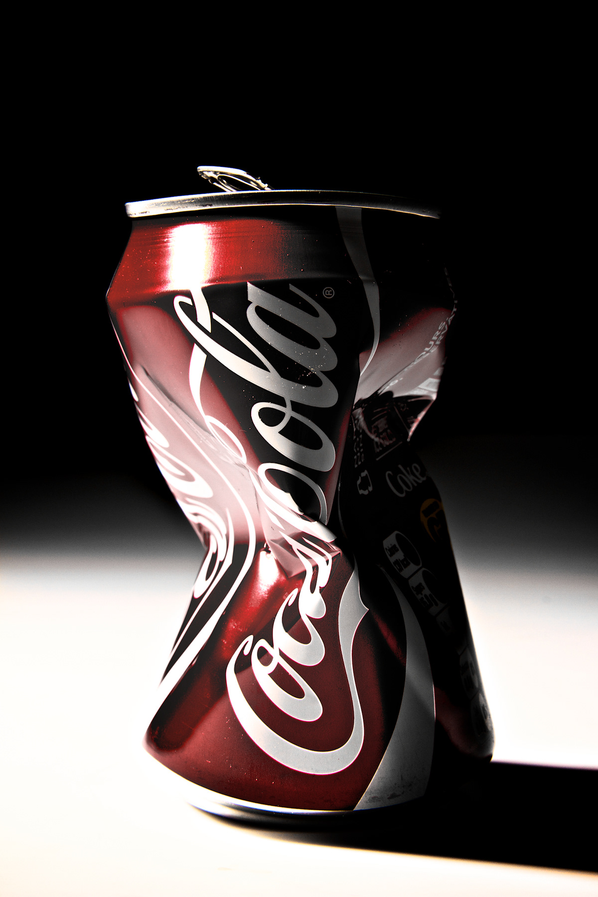 Coffee trash cups lids soda cans coke diet found digital red medium format