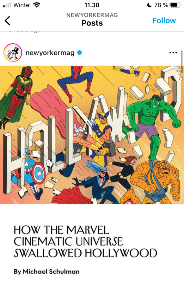 marvel marvel comic newyorker TheNewYorker hollywood SuperHero marvel heros