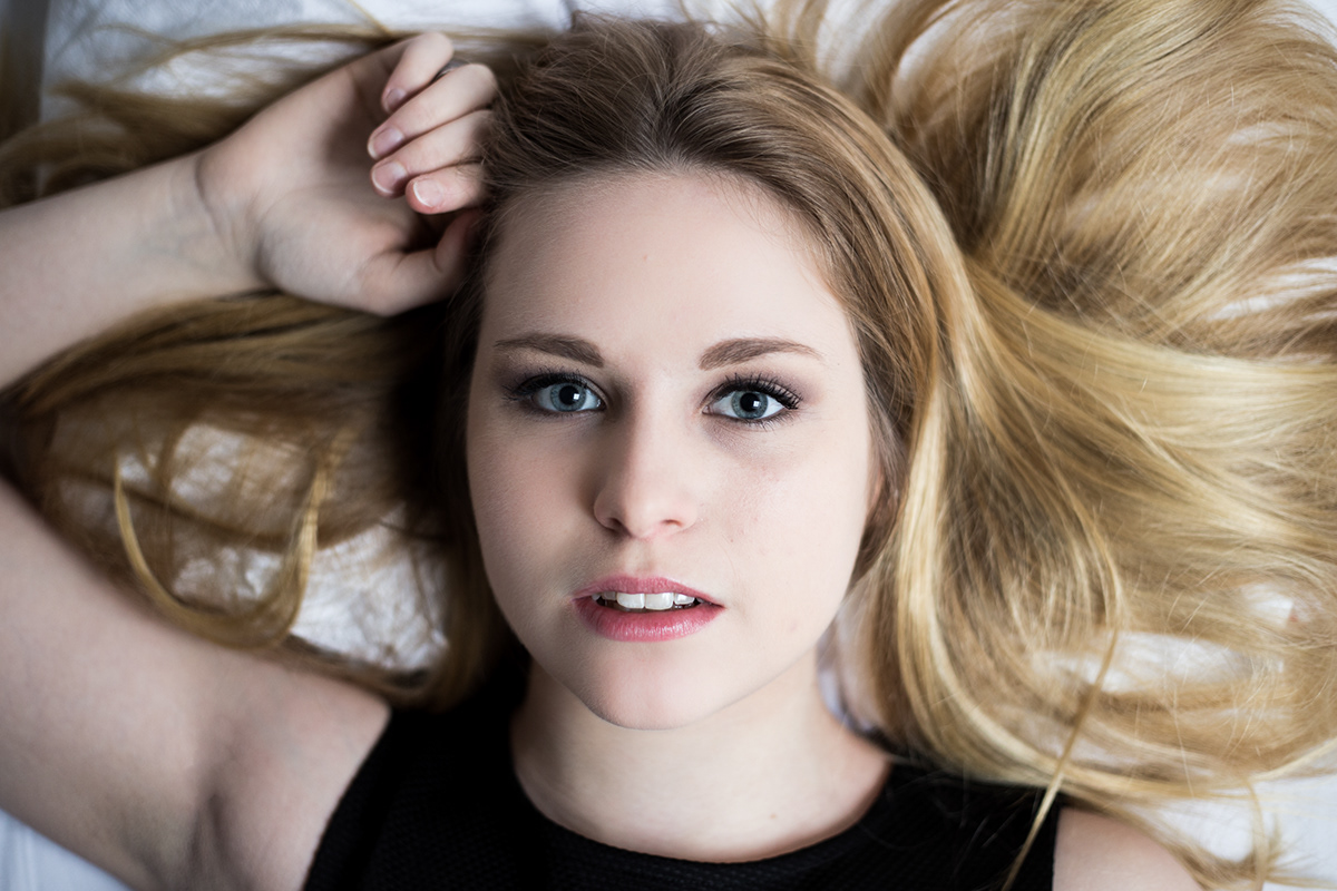 emotion Moody White shoot photoshoot blonde girl portraits