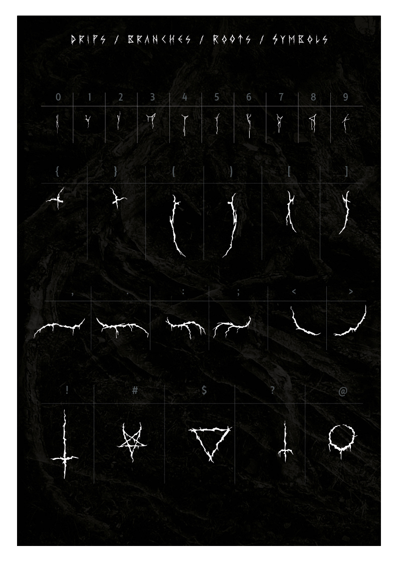 Deathmetal Blackmetal font logo extreme