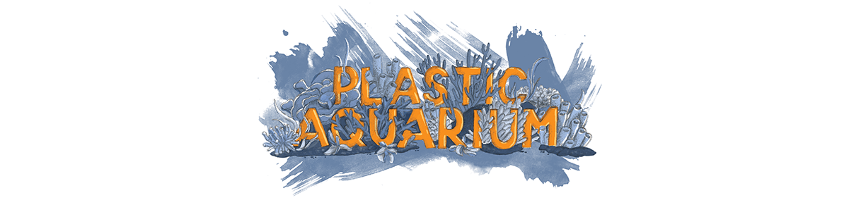 aquarium awareness ILLUSTRATION  marine Ocean plastic plasticpollution pollution storybook publication