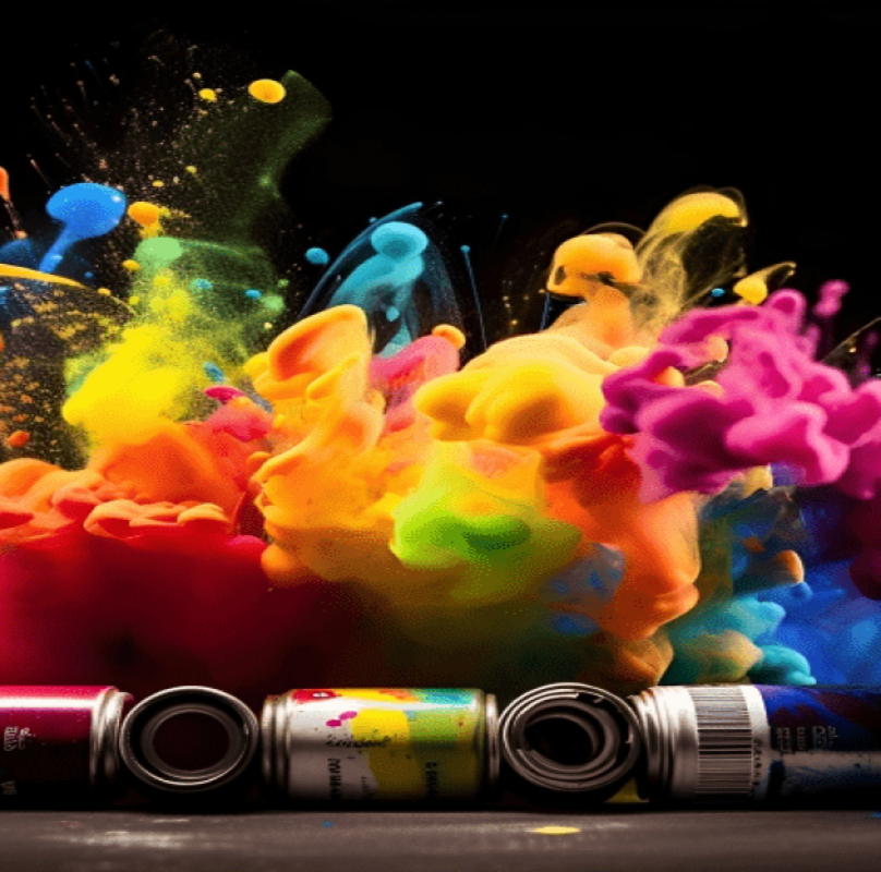 Aerosol Spray Paint Spray Paint Colourants