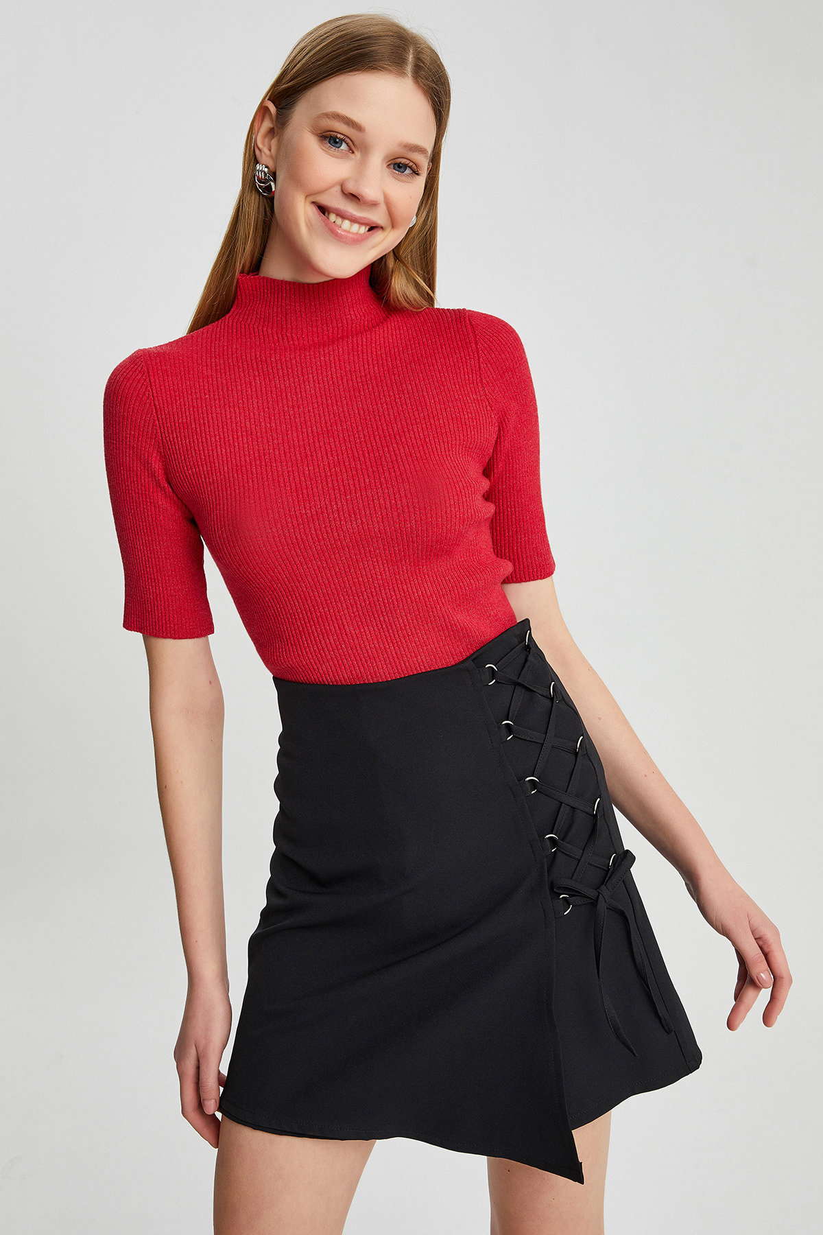 skirt top Fashion  Clothing Street red black fashion design Style styling 