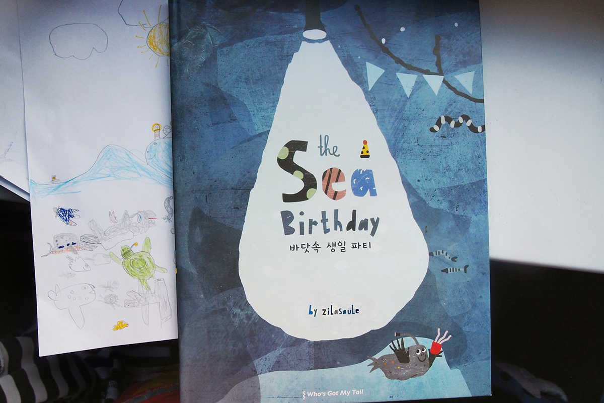 sea Birthday picturebook deepfish lantern