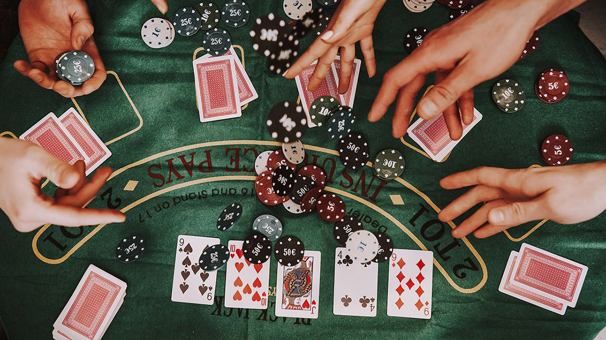blackjack casino Games Poker roulette Slots