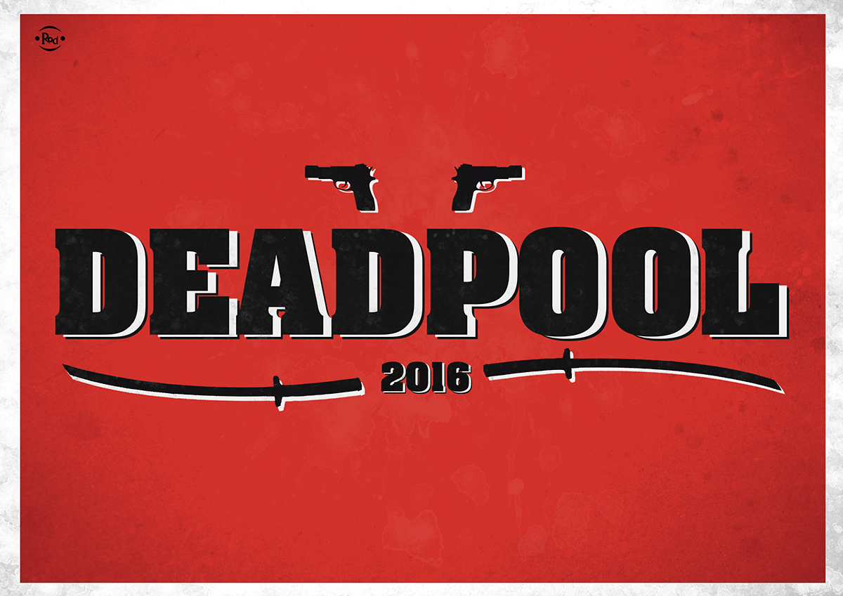 deadpool MOVIE2016 rod design Chimichanga Ps25Under25