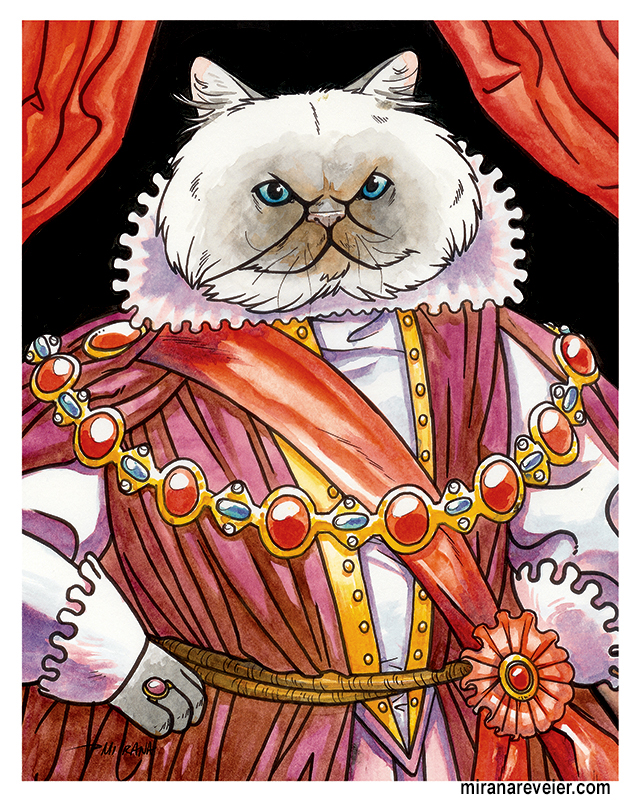 cats Cat Magic   fantasy magician sorcerer wizard shaman archer pikeman Flag Bearer feline kitten medieval