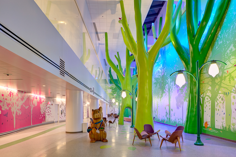 Nationwide Childrens Hospital pediatric care  Healthcare   Hospitals  architecture  interior  interiors  feinknopf medical health and wellness children  Ohio  Columbus