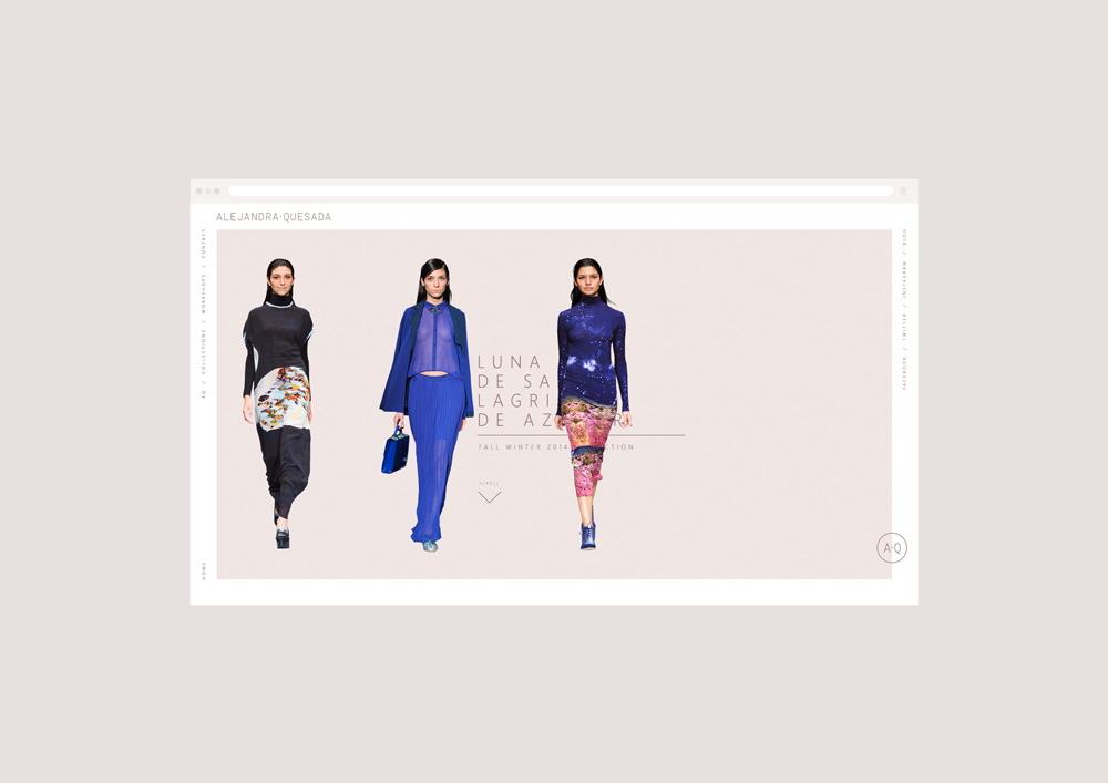 fashion design Alejandra Quesada mexico pink minimal design quesada runway Lookbook shooting