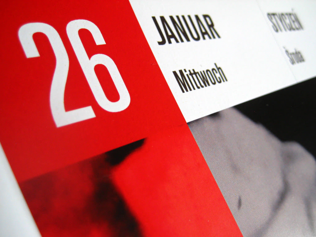 editorial print german polish dtp poster calendar everyday