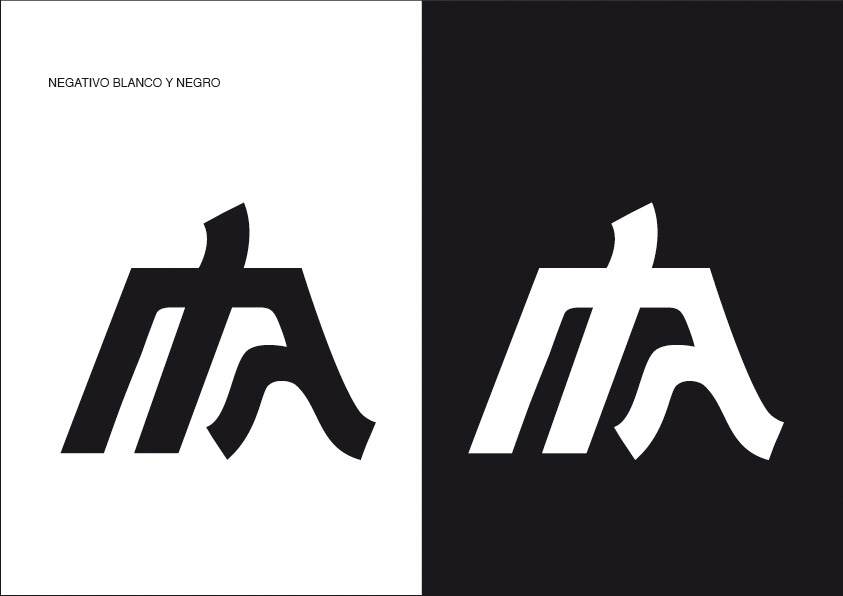 M.I.A. logo musica artist monograma Mia collage Manual de Marca