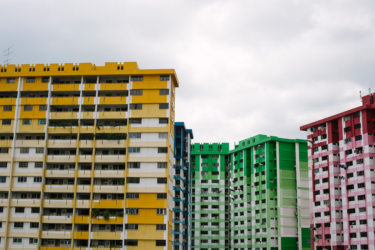 housing residential singapore buildings High Rise hdb public housing
