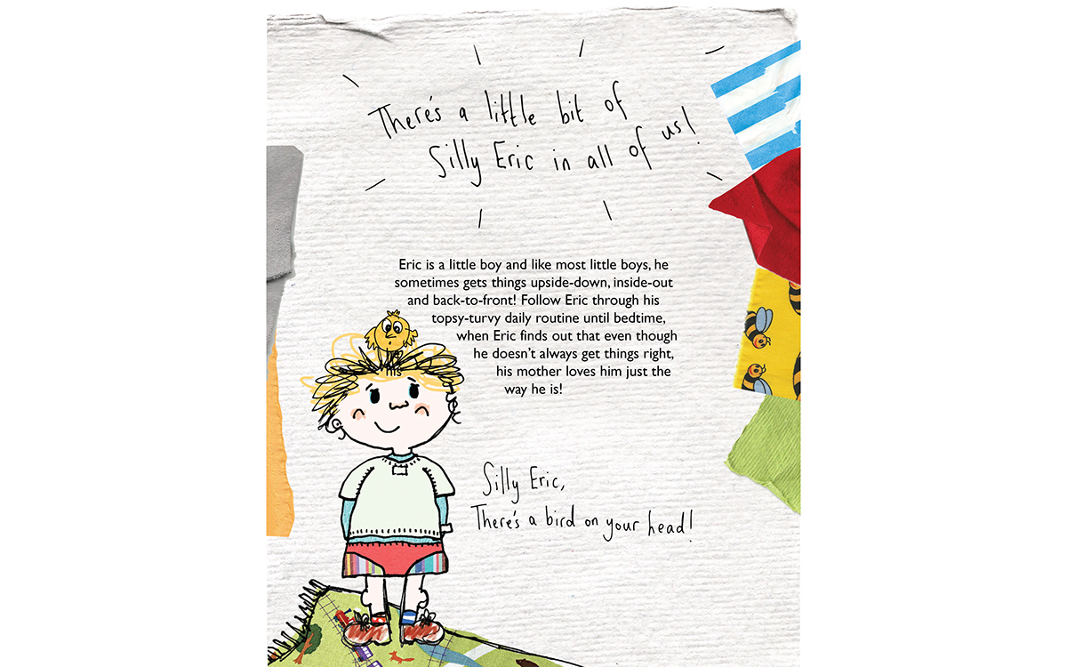 children book children's collage Fun colour paper fabric doodle draw boy girl read learn design