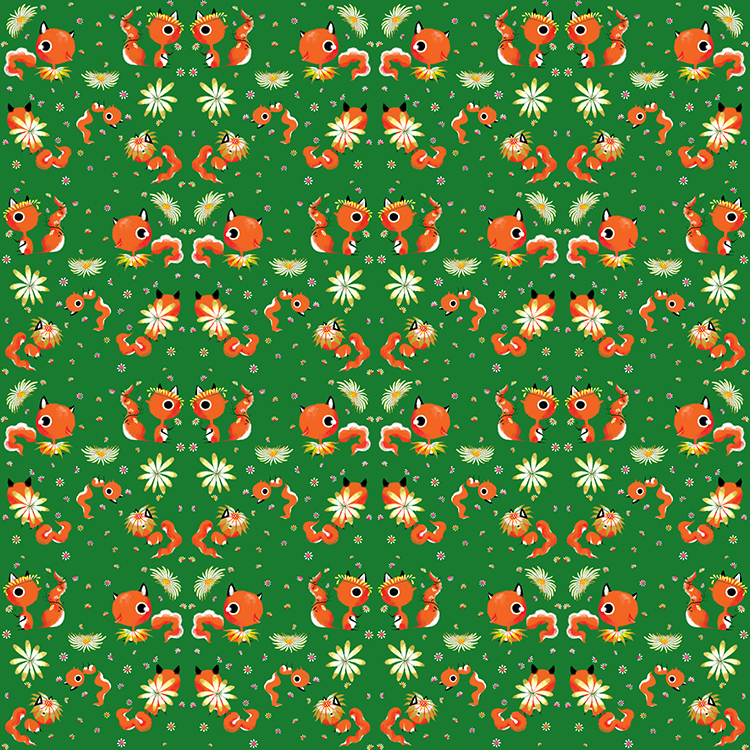 children's Textiles pattern print digital