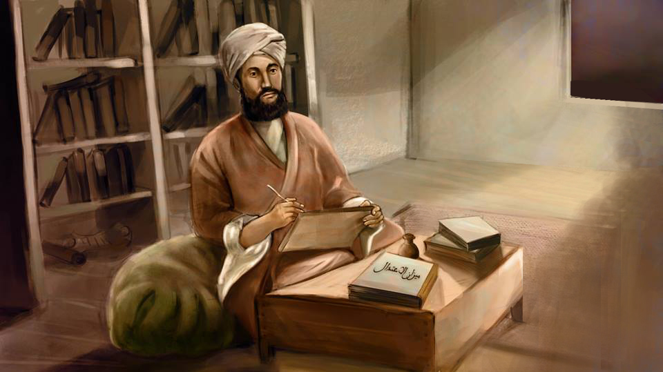 digital painting islamic social media storyboard scene Character design 