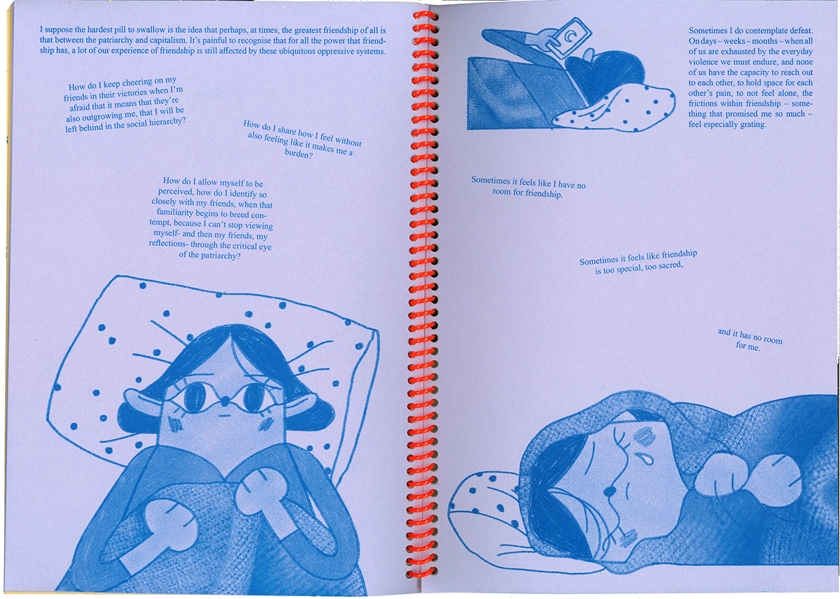book comic feminism friends friendship illustrated neoliberalism resistance Riso textbook