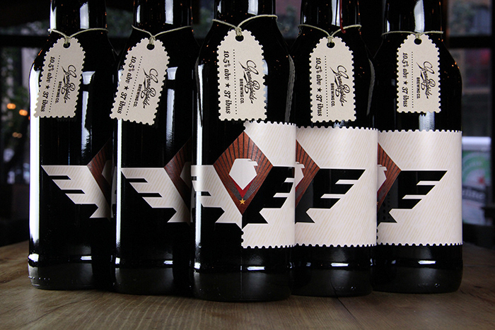 graphic graphicdesign design beer Label brand print type identity