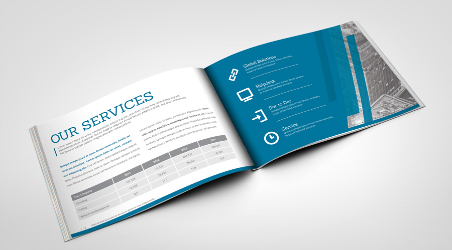 a5 best brochure business Catalogue clean contract corporate creative customisable design estimate folder free graphic