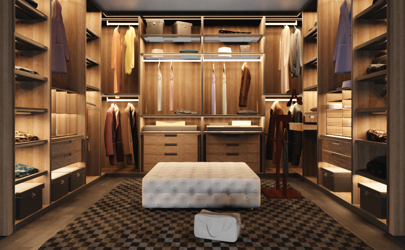 3D aesthetic emotion Fashion  Interior light poliform Render Style wood