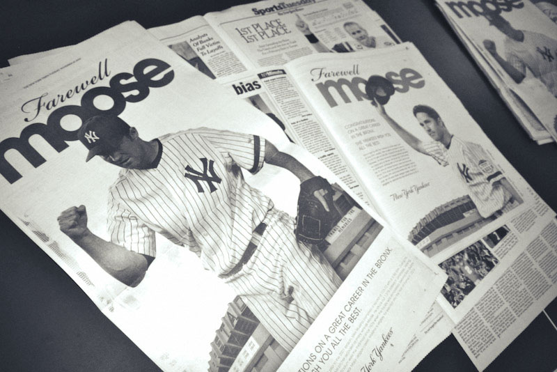 New York Yankees newspaper yankee stadium sports Major league baseball mlb Bronx bombers