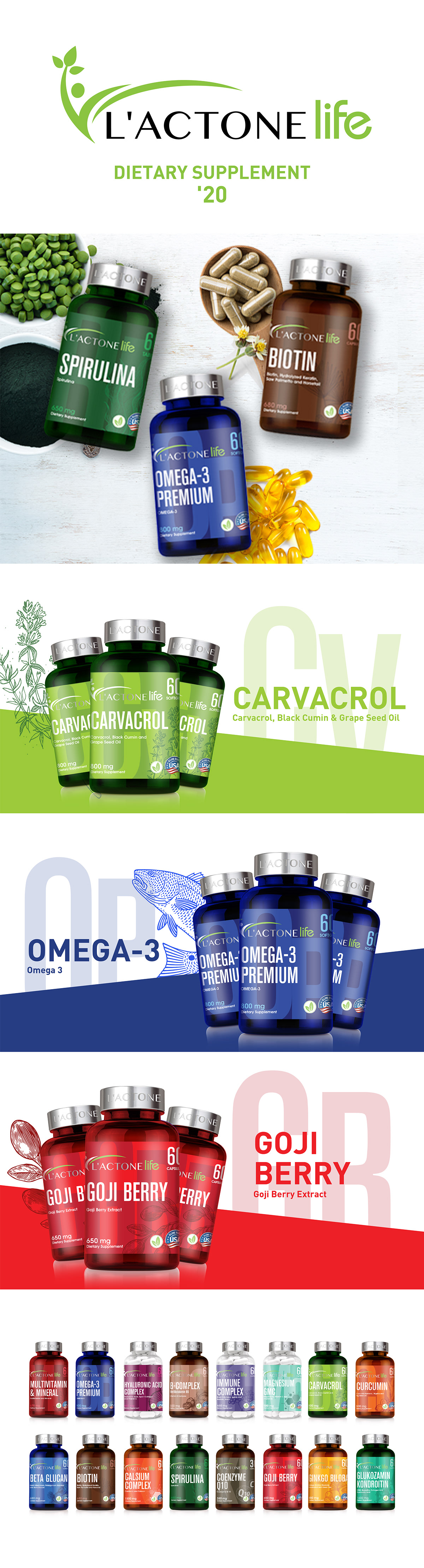 capsule dietary supplement Health label design supplement