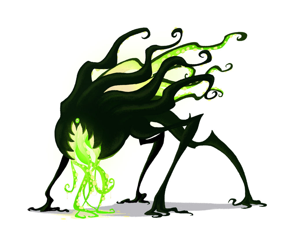 Character design  characters creature dessin Digital Drawing Drawing  ILLUSTRATION  lovecraft monster sketch