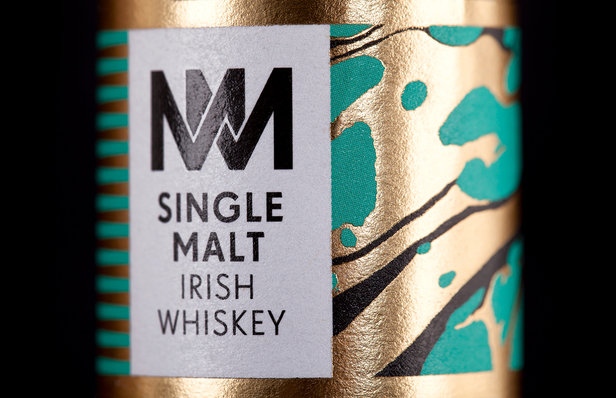 Packaging bottle design Whiskey midleton Irish Whiskey branding  method and madness