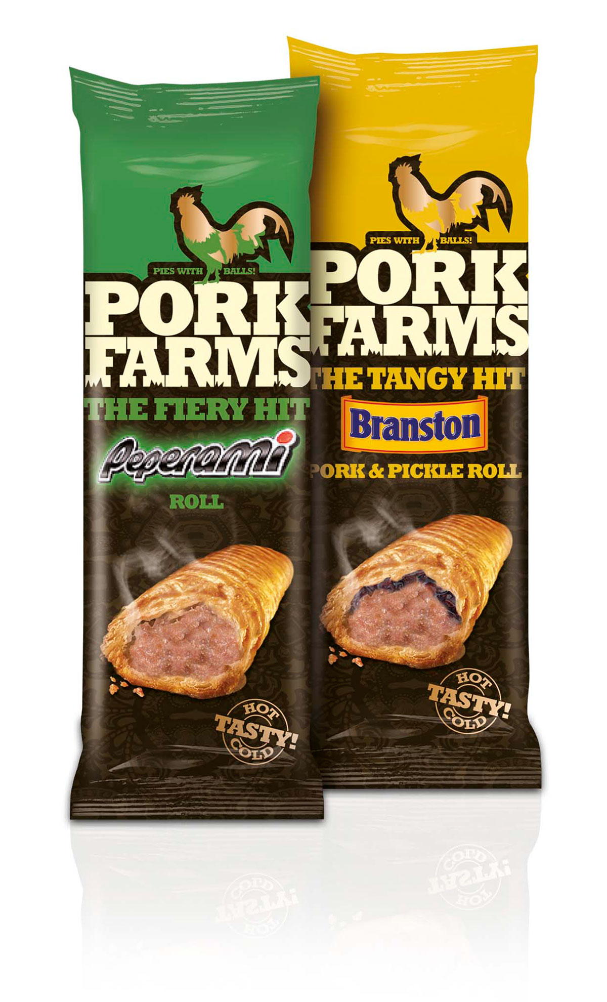 Springetts Pork Farms sausage roll pie pork pie pasty Snakcing range extension