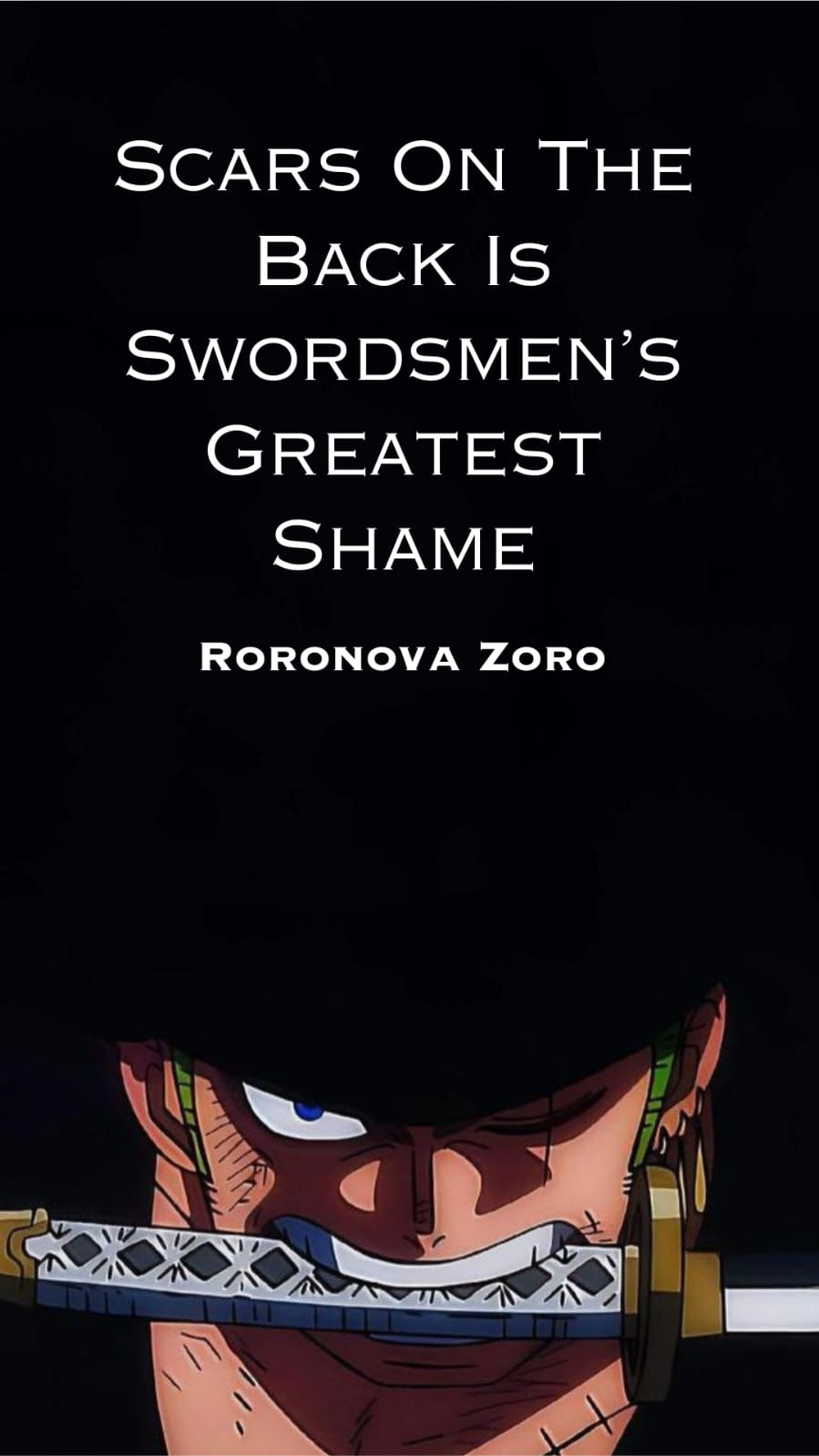 zoro one piece anime roronovazoro Threeswordsstyle