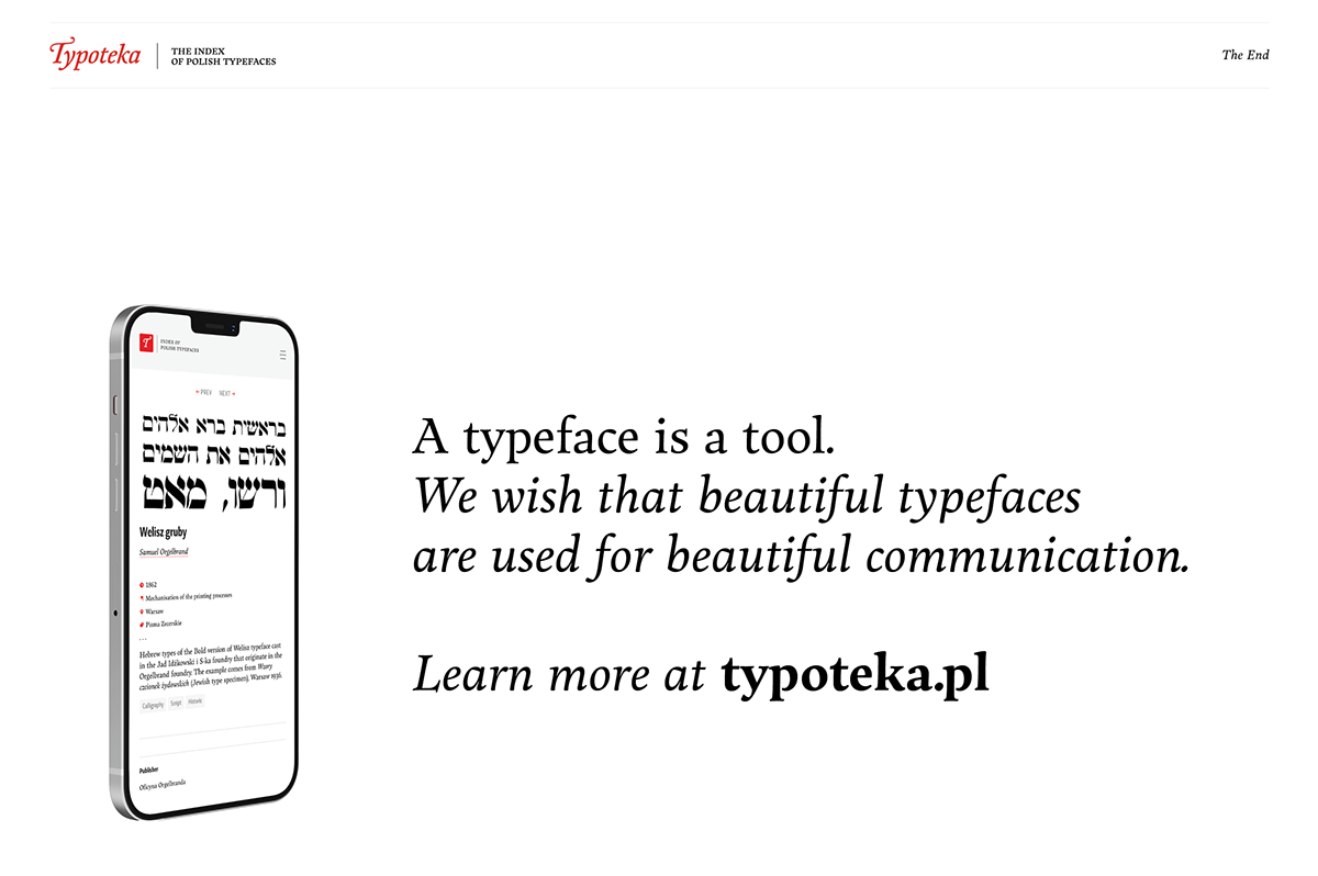 capitalics data design index design  polish design research project TYPE INDEX typography   TYPOTEKA Web Design 