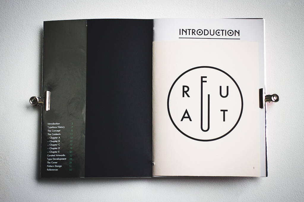 Futura Typeface Birthday iPad editorial interactive magazine publication