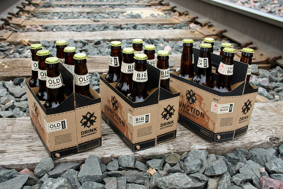 beer trains 6 pack bottle tags Label homebrew home brewing brewery railroad