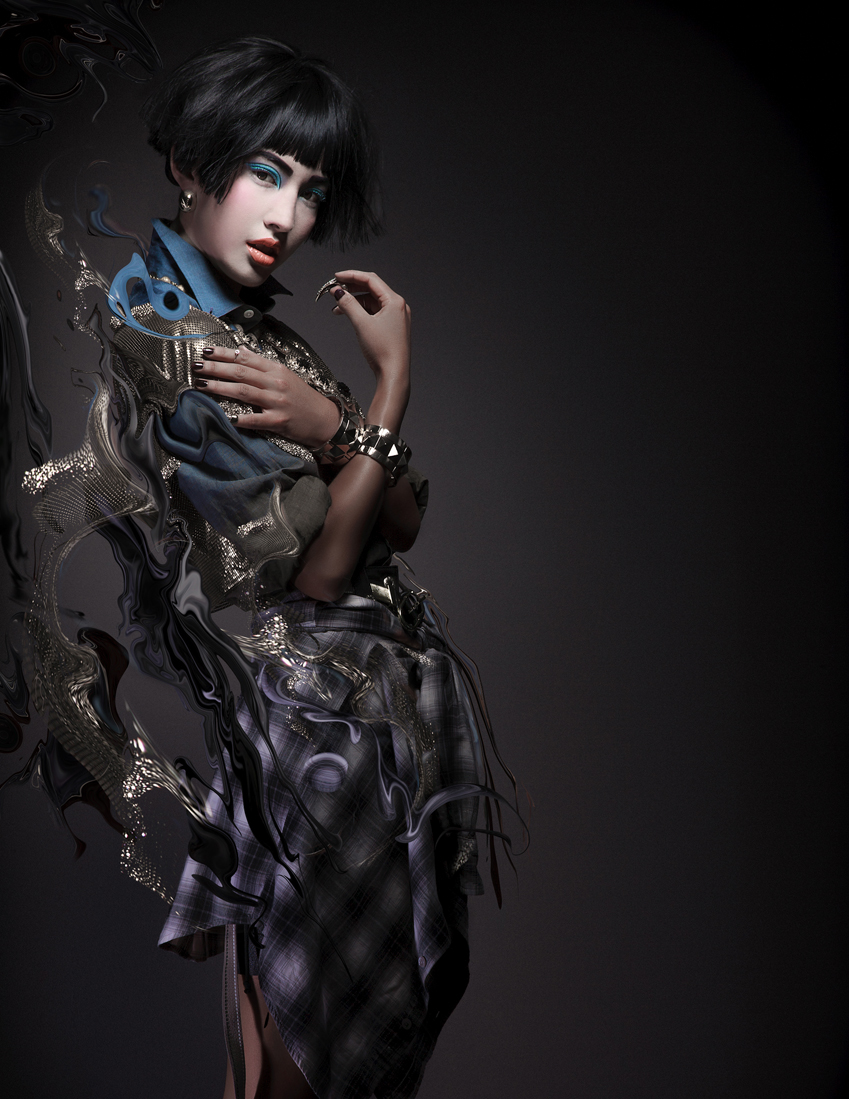 editorial magazine creative beauty stylist art fatkur rokhim svpermachine indonesia ILLUSTRATION 