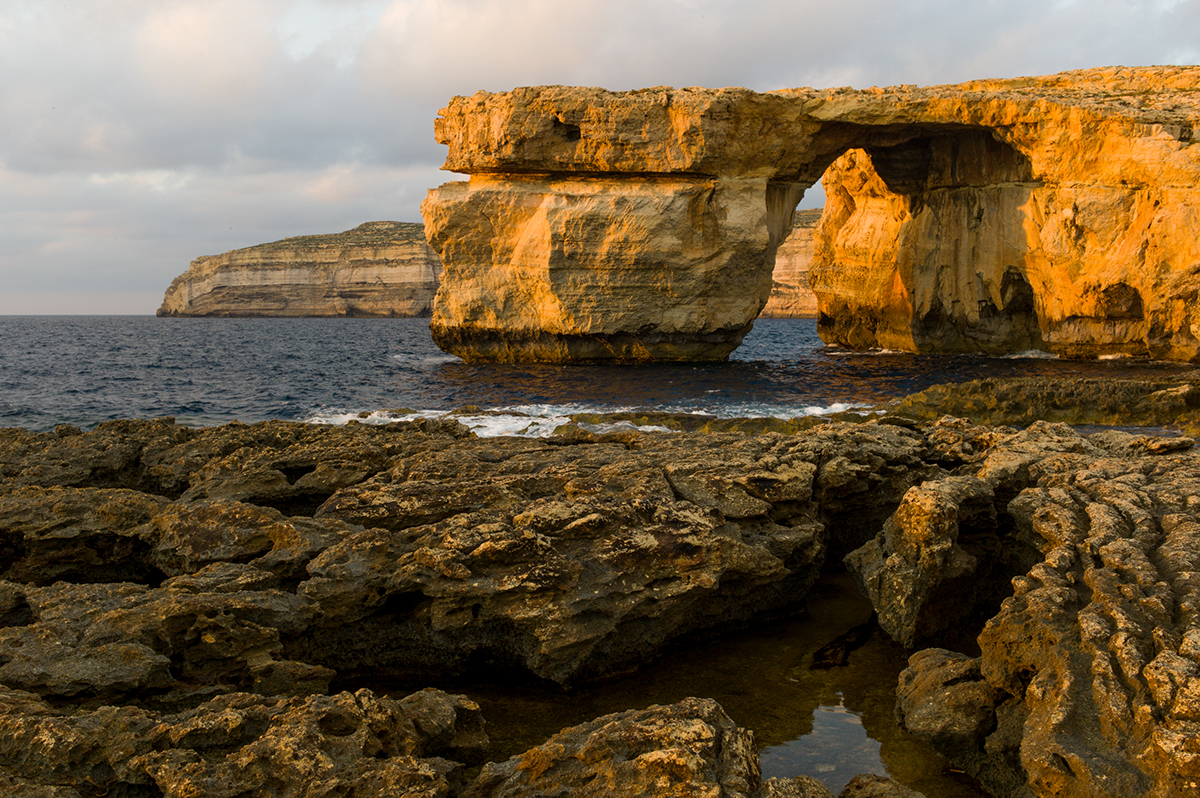 Fungus Rock Azure Rock gozo malta Landscape sea Leica m9 Summilux 35mm Dwejra