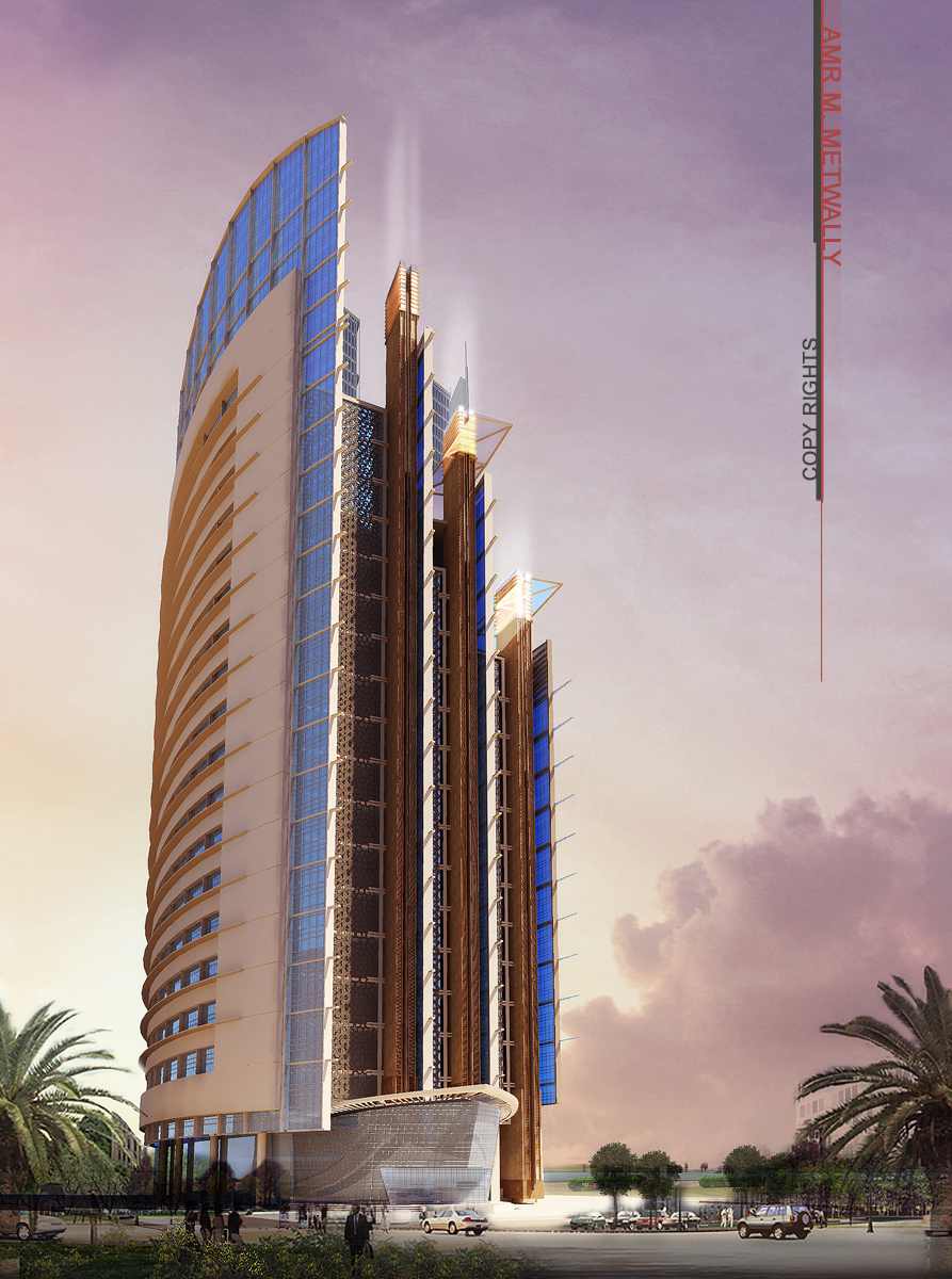 High-rise Building towers Saudi Arabia Architecture modern architecture Architecture Concept Sympolism