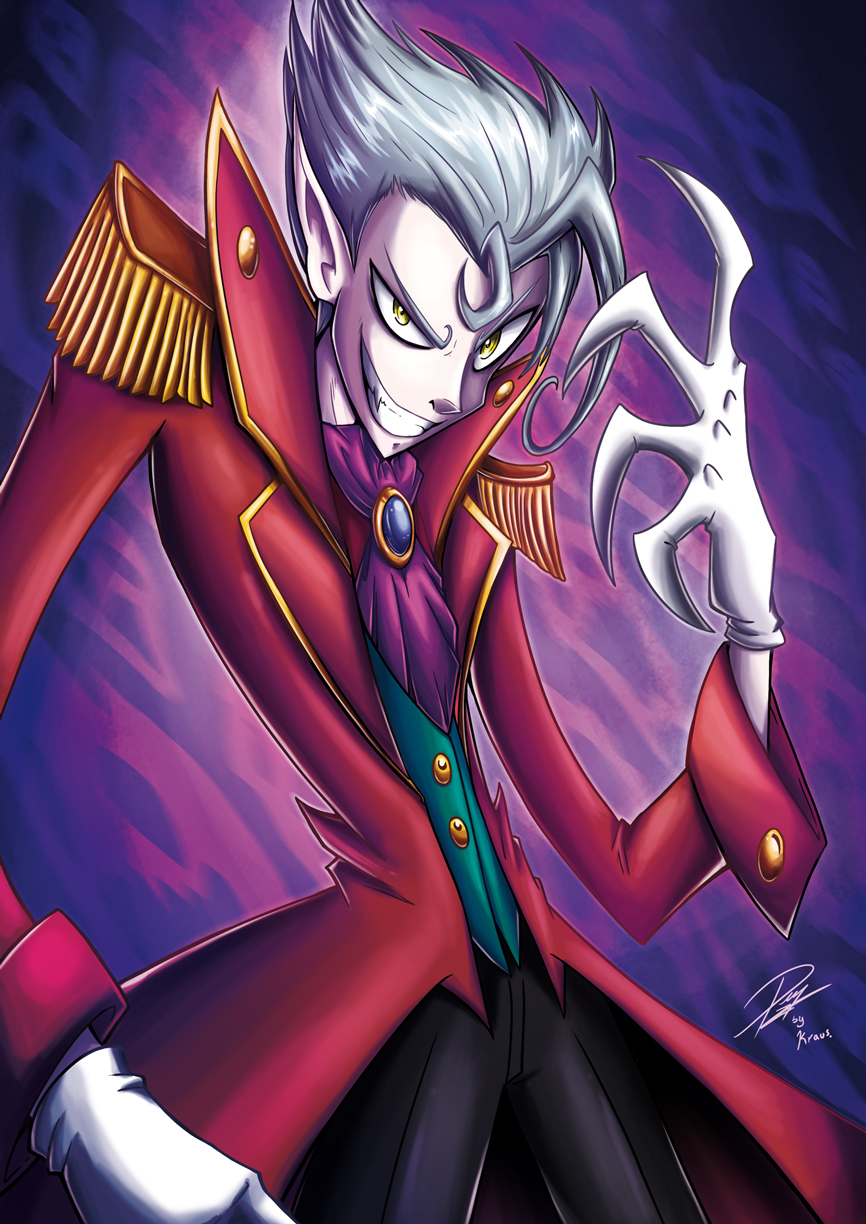 vampire Character crazy gothic prince Digital Art  kraus illustration
