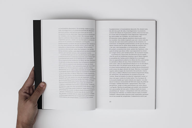book editorial design Catalogue