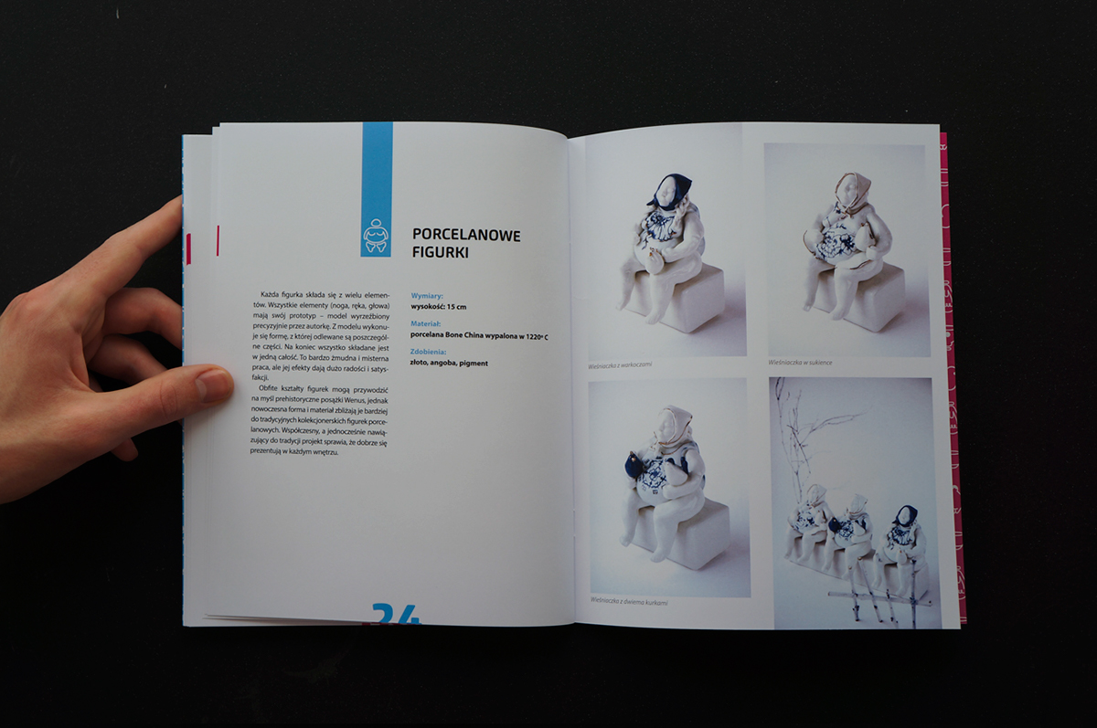 Pangzi ceramika ceramics  portfolio brochure Booklet Catalogue