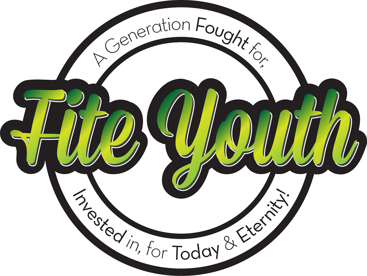 logo Youth group church FITE design illustrating church design Badges