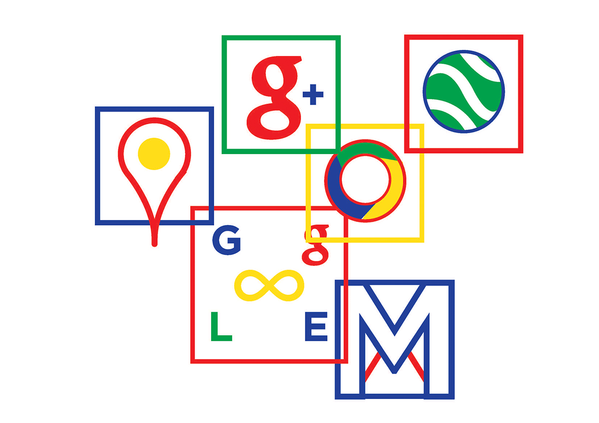 google re-branding logo identity