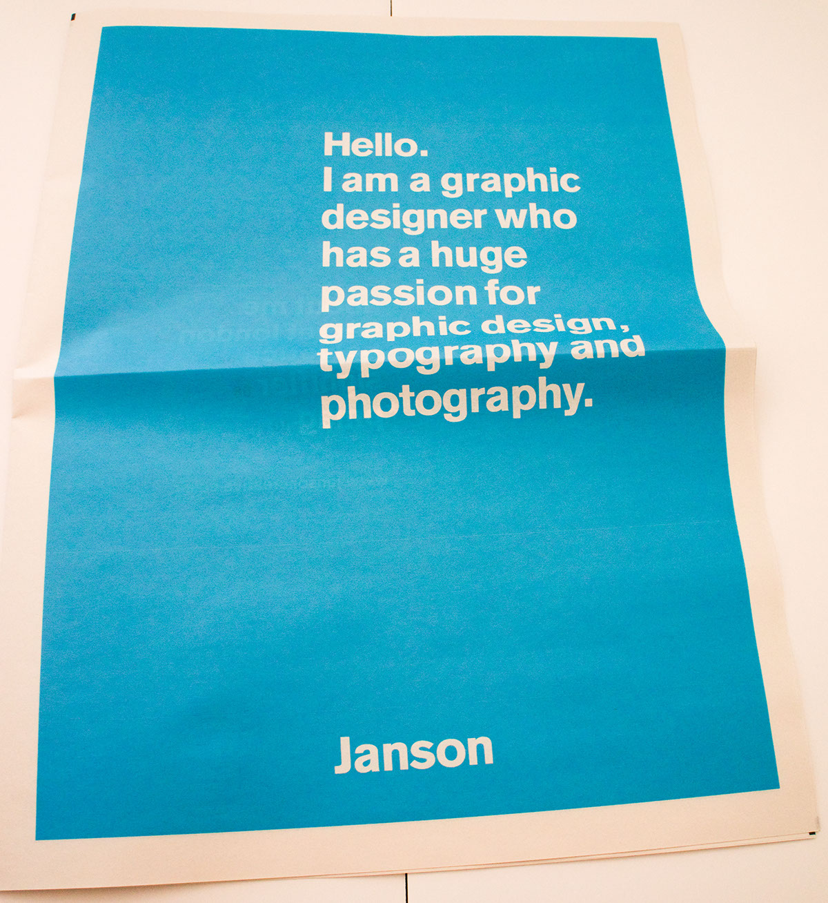 Janson creative identity