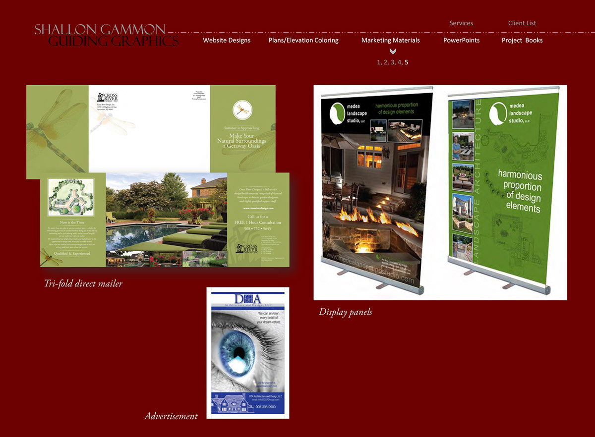 Direct mail  PowerPoint  Creative Design  Presentations  master plan award submissions  RFP design  AEC