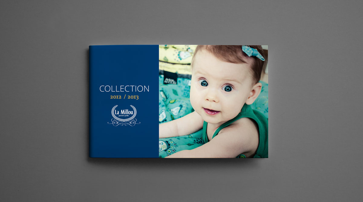 La Millou katalog  catalog baby  child infant children blanket